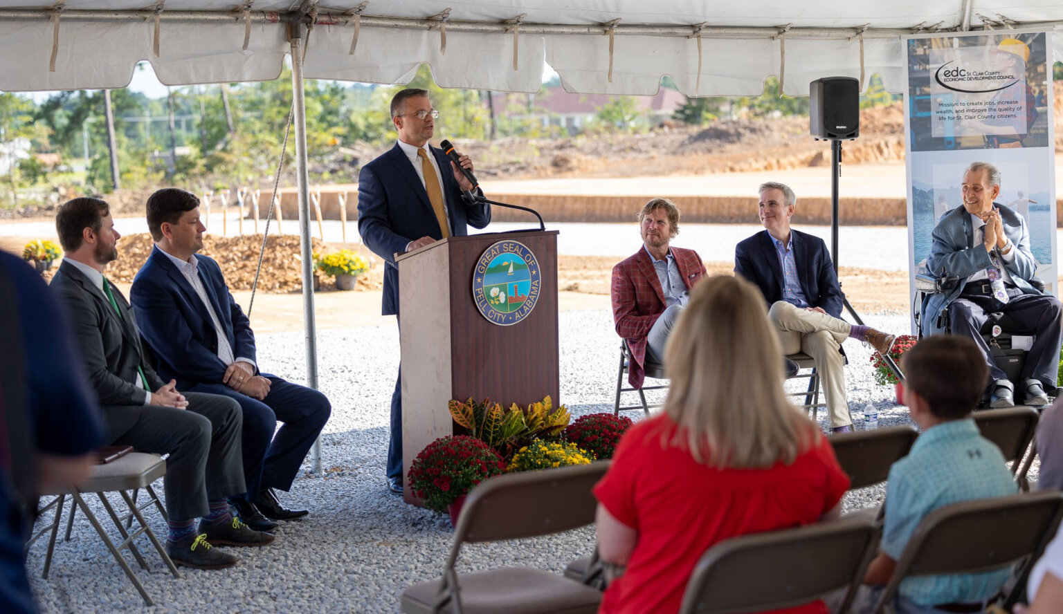 Pell City breaks ground on new shopping center