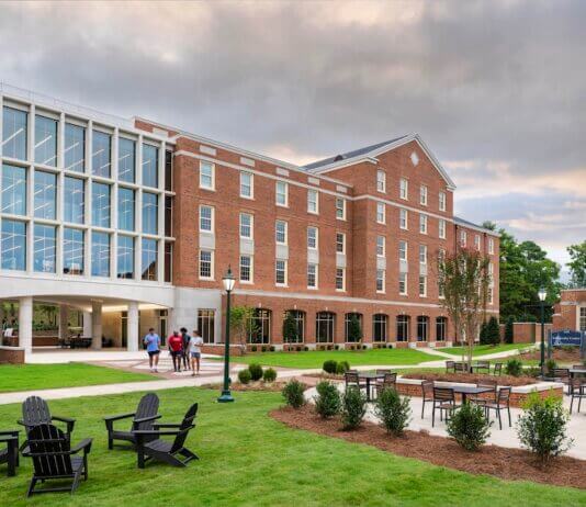 Robins & Morton completes residence halls at Samford University