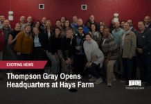 Thompson Gray opens new headquarters at Hays Farm, marking continued growth and investment in South Huntsville