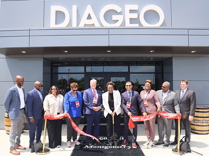 Beverage distributor opens $415 million facility in Montgomery