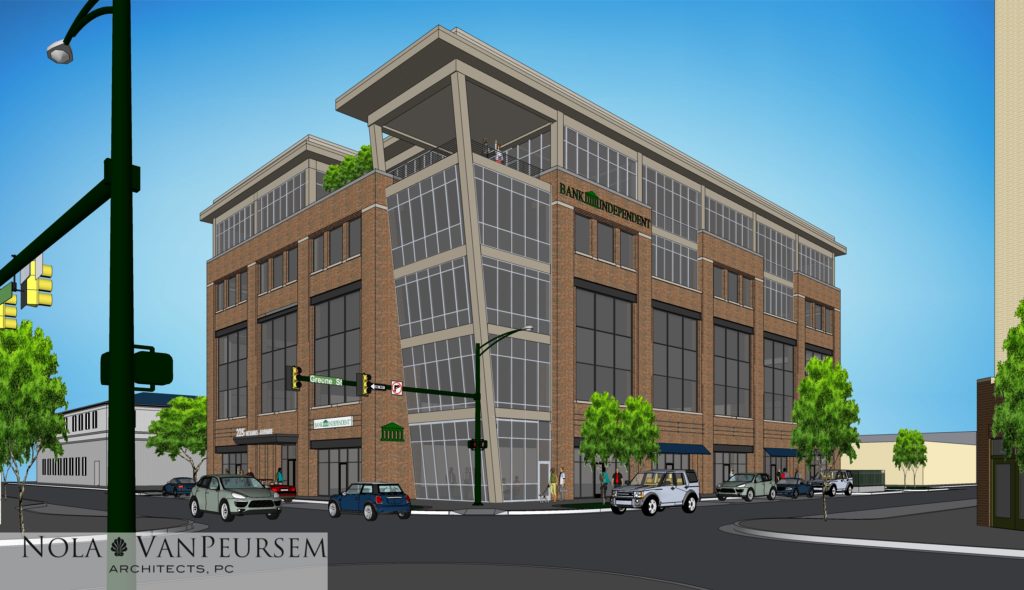 Bank and More Planned for New Downtown Huntsville Building